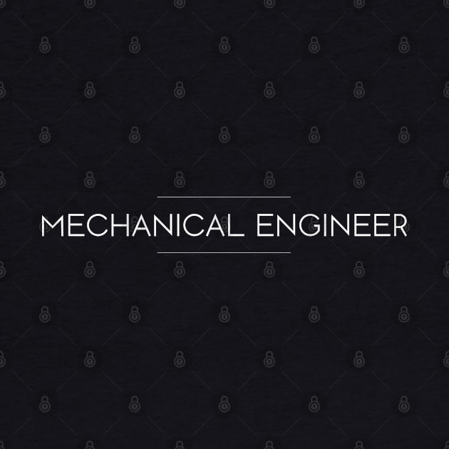 Mechanical Engineer Minimalist Design by Studio Red Koala